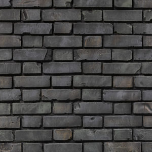 Ziegelstein Brick Black Muster