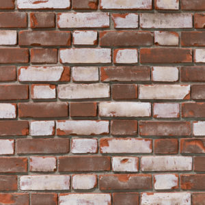 Ziegelstein Brick Orange Shabby Muster