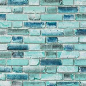 Ziegelstein Brick Light Blue Muster